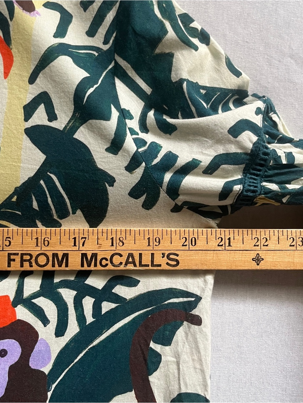 Gorman Organic Cotton Monkey Print Drop Waist Dress Size S - Picture 9 of 11